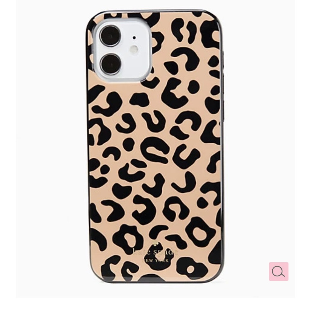 Kate Spade IPhone 12/12 Pro Leopard case